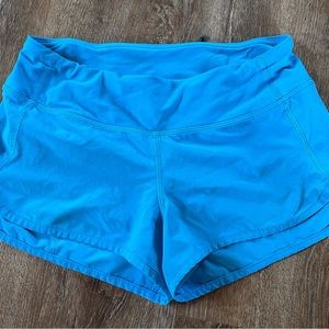 Lululemon Speed Short - Bright Blue